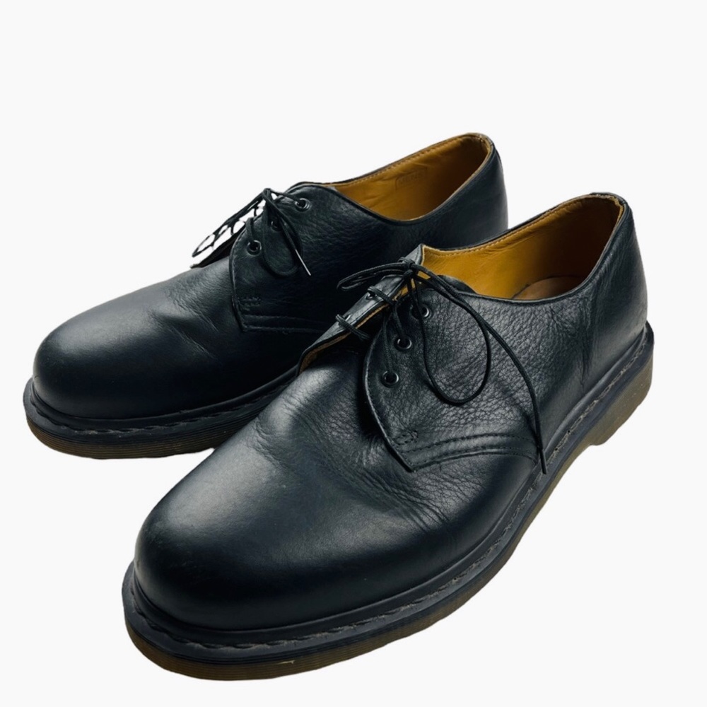 Dr. Martens Black Leather Oxford (For Life) 13377 Size Men 11